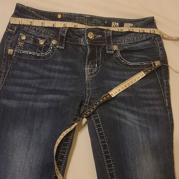 Miss me angel wing skinny jeans size 26 - Picture 4 of 10